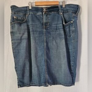 Denim Blue Women's Skirt